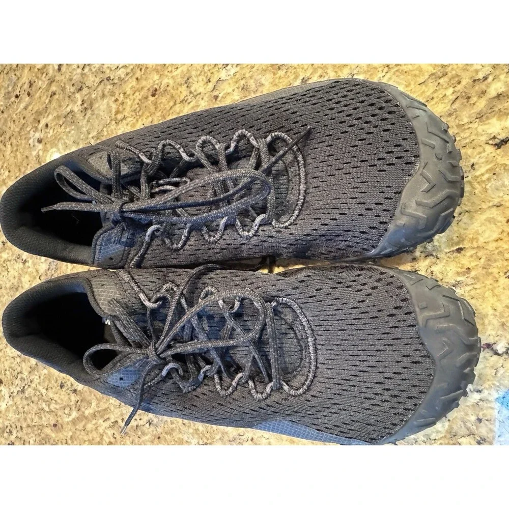 Merrell Men's Vapor Glove 11.5 Black Barefoot Shoes J067663